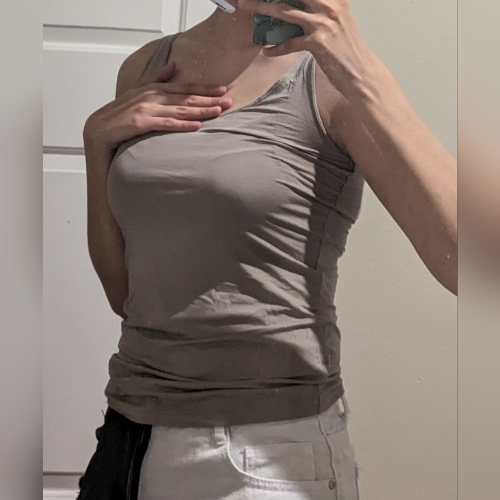 AIRism tank top gray unisize